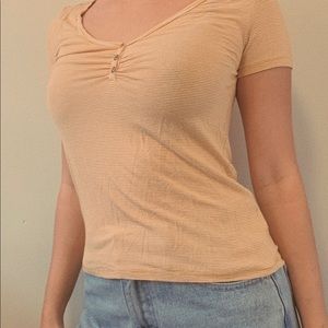 American Eagle Striped Tee